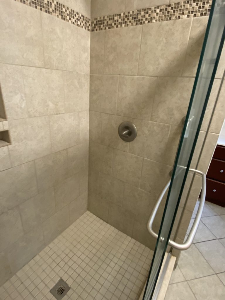 custom shower